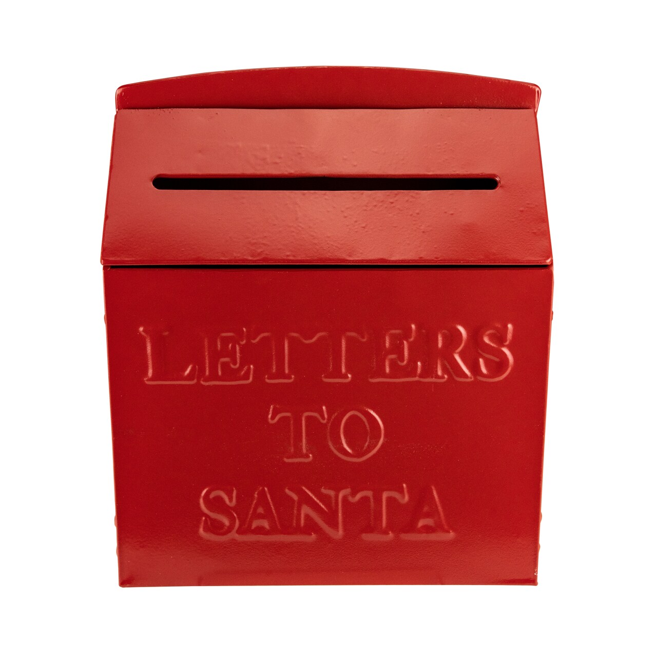 Northlight 11.75" Letters to Santa Red Mail Box Christmas Wall Hanging